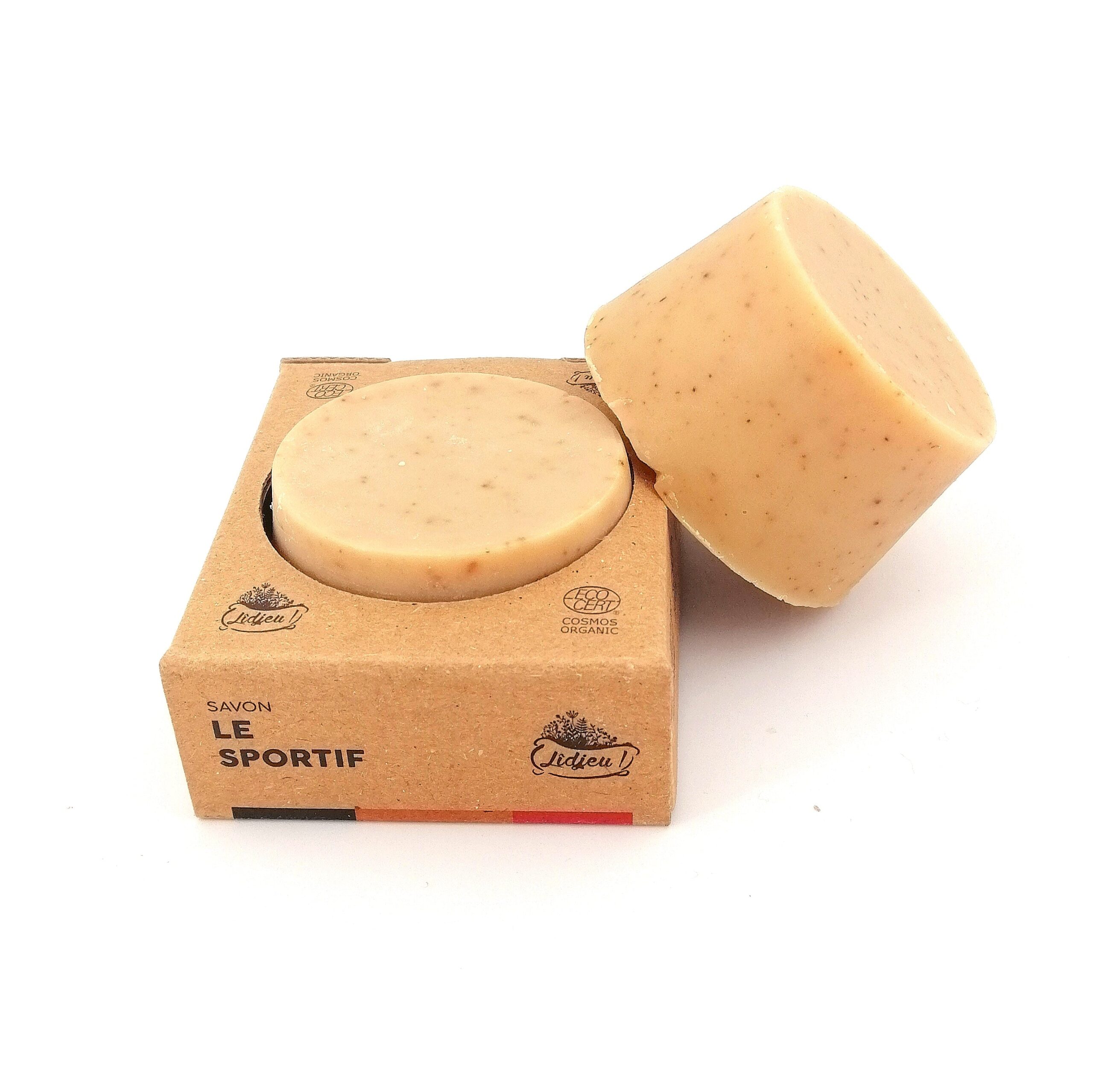 Le Sportif un savon 100% d'origine naturelle, certifié BIO, à l'arnica et aux ingrédients anti-inflammatoires. – Image 2