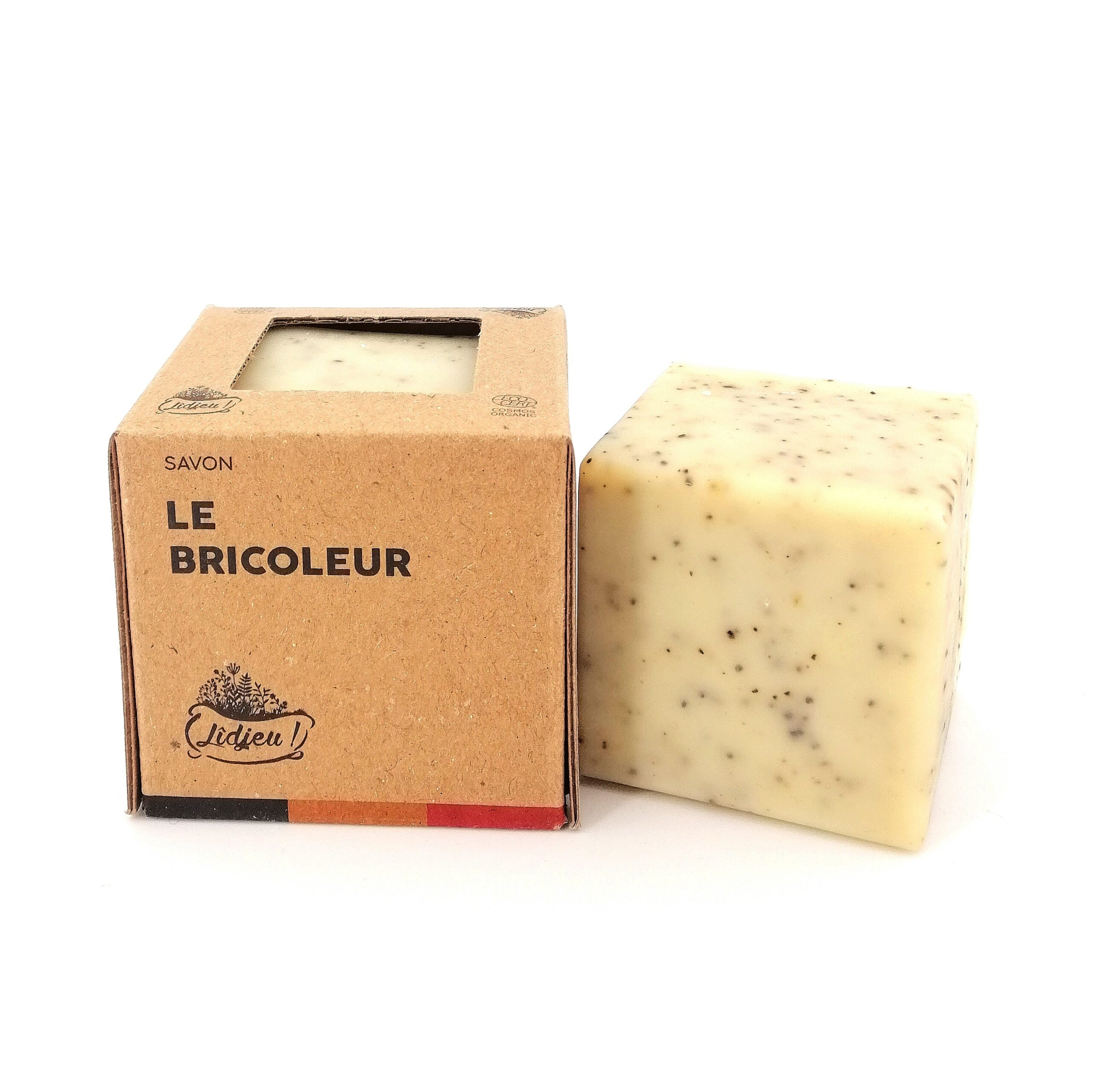 Le Bricoleur, un savon 100% d'origine naturelle, certifié BIO, très exfoliant au marc de café et huile de sésame. – Image 2